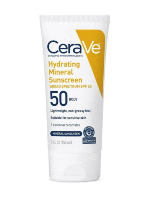 CeraVe Hydrating Mineral Sunscreen
